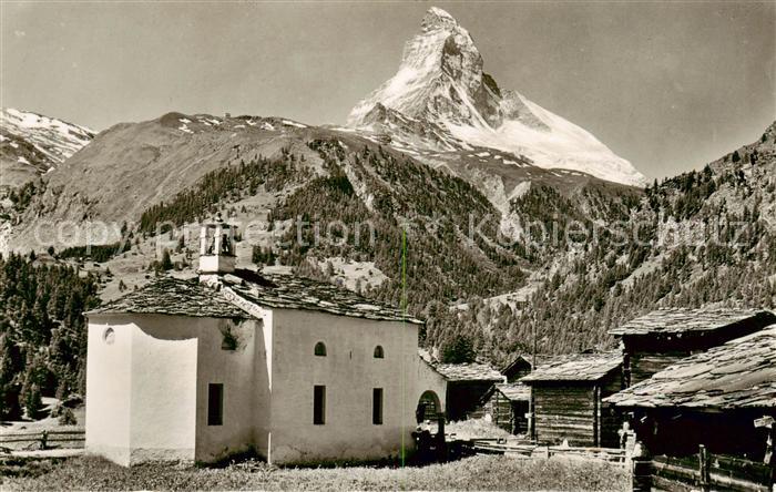 13816203 Zermatt VS Winkelmatten und Matterhorn Zermatt VS