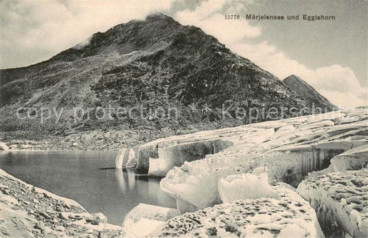 13816208 Maerjelensee und Eggishorn Maerjelensee