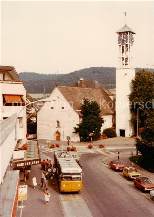 13816433 Arrêt de bus Schaffhausen SH, partie rue Kantonalbank