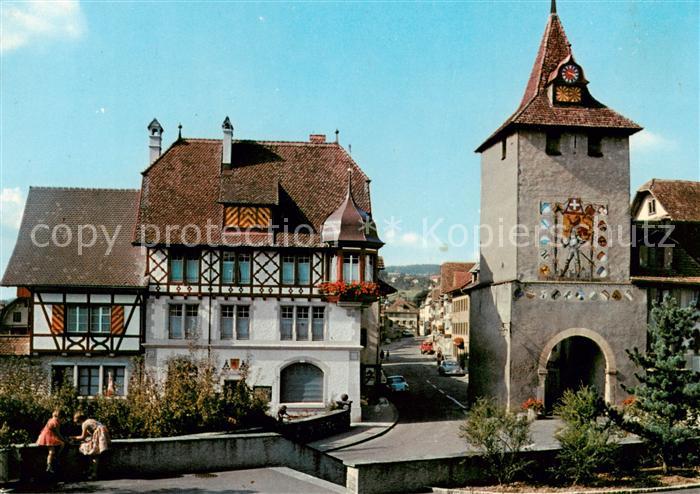 13816477 Sempach LU Teilansicht mit Stadttor Sempach LU