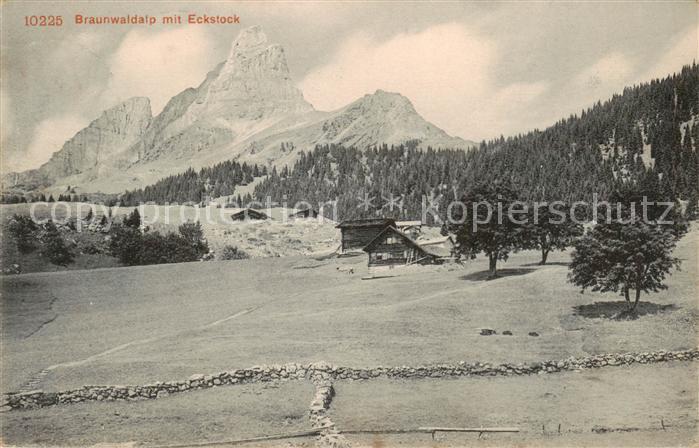 13816176 Braunwald GL Braunwaldalp mit Eckstock Braunwald GL