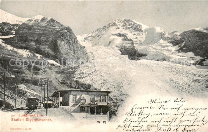 13816178 Jungfraubahn Station Eigergletscher Jungfraubahn