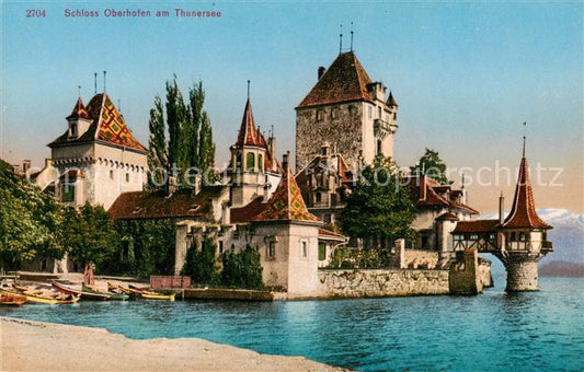 13816180 Thunersee BE Schloss Oberhofen