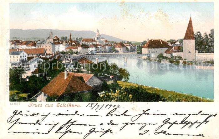 13816191 Solothurn Panorama Solothurn