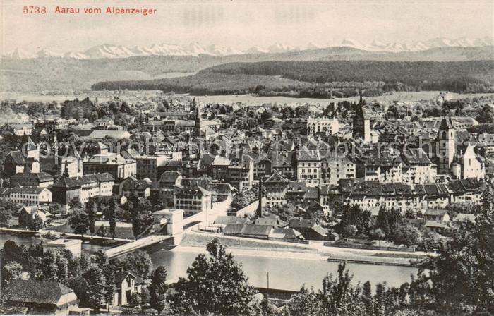 13816193 Aarau AG Vue depuis le pointeur alpin Aarau AG