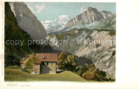 13816194 Obbort Gasthaus Linthal GL von der Toedi