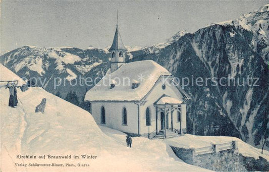 13816368 Braunwald GL Bergkirchlein Braunwald GL