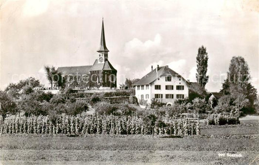 13816379 Seuzach ZH Teilansicht mit Kirche