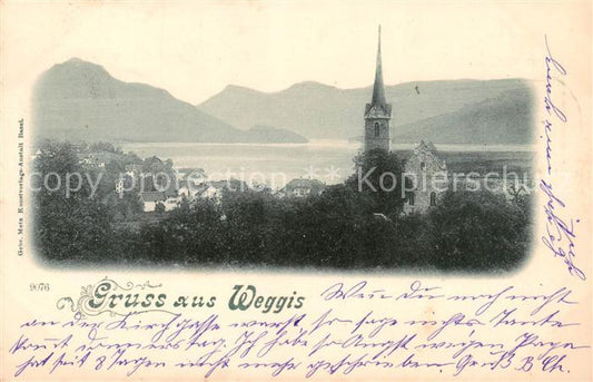 13816419 Weggis Vierwaldstaettersee Panorama Weggis Vierwaldstaettersee