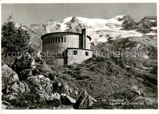 13817039 Engelberg  OW Kapelle auf Truebsee mit Titlis