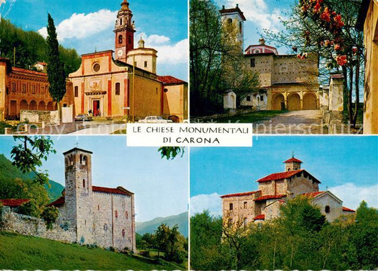 13817073 Carona Lago di Lugano TI Chiese monumentali