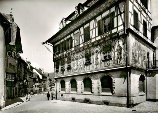 13817087 Stein Rhein SH Rathausplatz Fachwerkhaeuser Altstadt