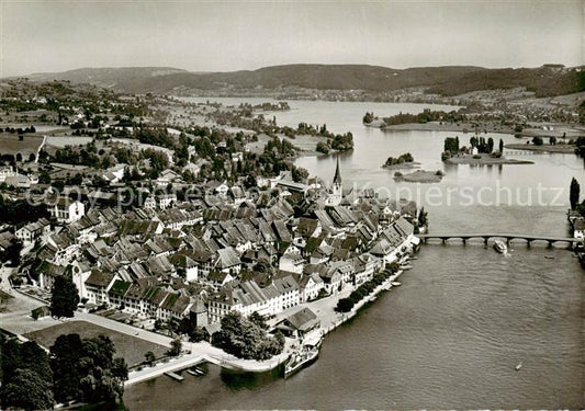 13817089 Stein Rhein SH mit Insel Werd und Untersee