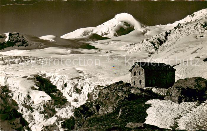 13818183 Saas-Fee VS Bergsteigerheim Langefluh avec Allalinhorn