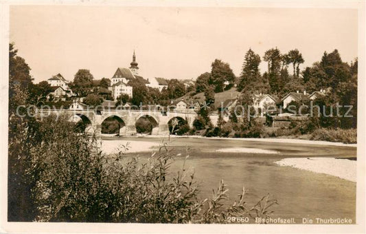 13818763 Bischofszell TG Die Thurbruecke