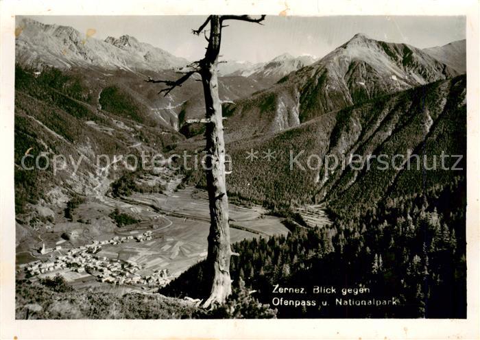 13818898 Zernez GR Vue panoramique vers Ofenpass et le parc national de Zernez GR