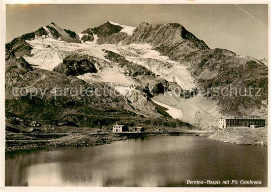 13819015 Hospice Bernina GR avec Piz Cambrena Bernina GR