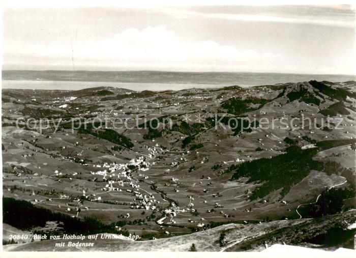 13819040 Urnaesch AR Vue de Hochalp à Urnaesch avec le lac de Constance Urnaesch AR