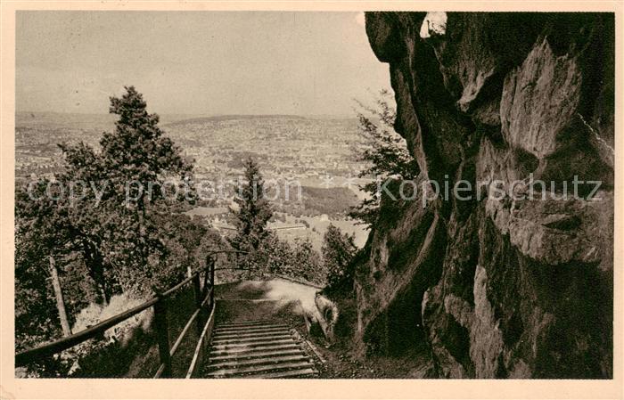 13824935 Zuerich ZH Uetlibergweg avec vue sur Zuerich Zuerich ZH