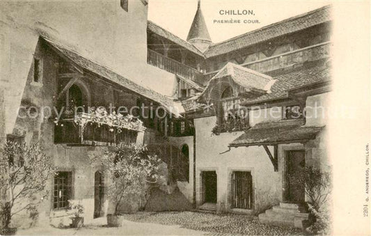 13828382 Chillon Chateau de Montreux VD Premiere Cour