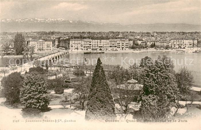 13828383 Geneve GE Quai du Mont Blanc et le Jura Geneve GE