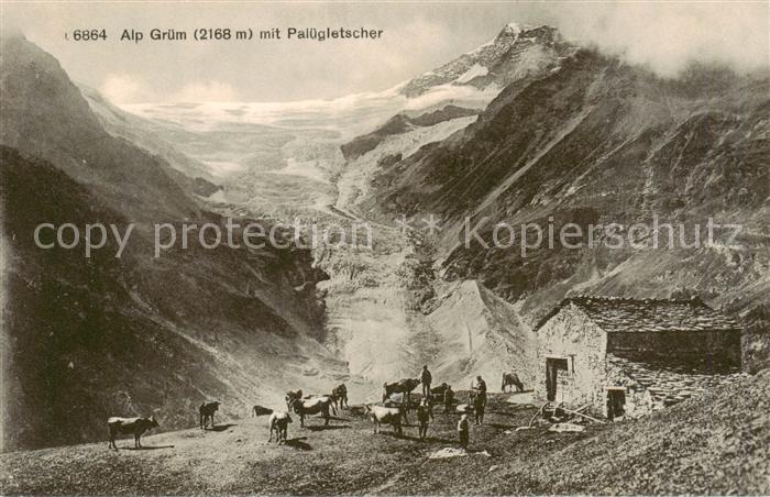 13828397 Alp Gruem mit Paluegletscher Alp Gruem