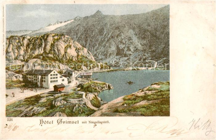 13828443 Naegelisgraetli Galenstock 3583m UR Hotel Grimsel