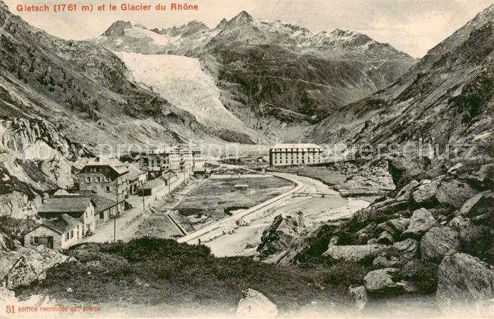 13828464 Gletsch 1784m VS et le Glacier du Rhone