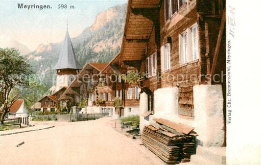 13828472 Meyringen Meiringen BE Ortspartie