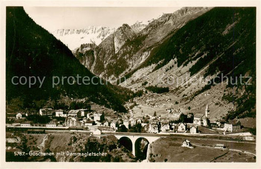 13828555 Goeschenen Goeschenen UR mit Dammagletscher