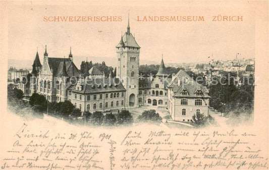 13828568 Zuerich ZH Musée national suisse Zuerich ZH