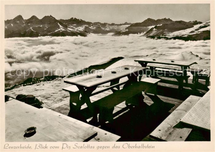 13829268 Lenzerheide GR Blick vom Piz Scalottas gegen das Oberhalbstein Lenzerhe