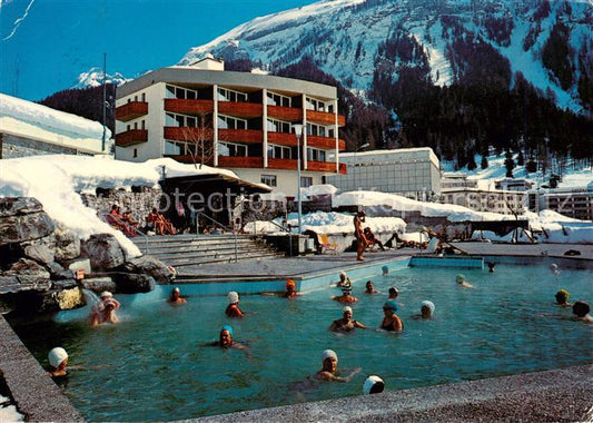 13829899 Leukerbad Loueche-les-Bains VS Thermal Freiluftbaeder Gehbad und Fussba