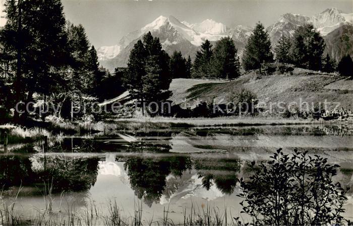 13833966 Graechenersee VS Weisshorn Brunegghorn Bieshorn Barrhoerner