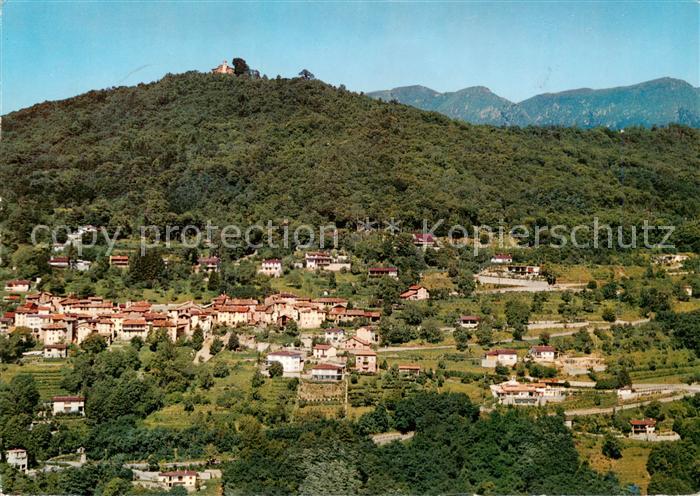 13834239 Vernate Lago di Lugano Fliegeraufnahme Vernate Lago di Lugano