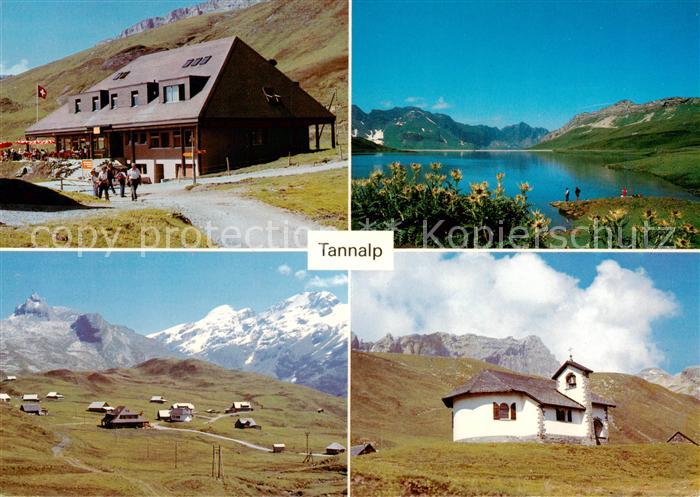 13836704 Tannalp Melchsee-Frutt OW Jugendherberge und Berghaus Tannalp Kapelle S