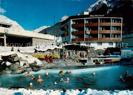 13841080 Leukerbad Loueche-les-Bains VS Thermal Freiluftbaeder Hotel Matterhof