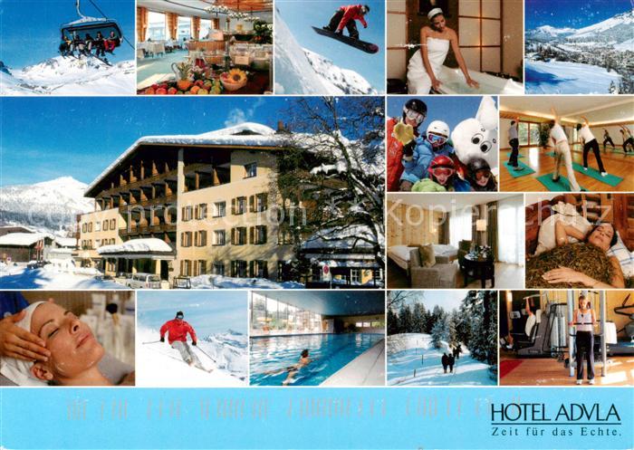 13841122 Flims Waldhaus Hotel Advla Teilansichten Flims Waldhaus