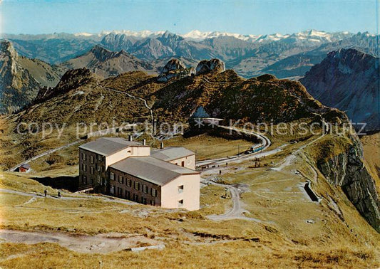 13841449 Rochers de Naye Grand Hotel des Rochers Vue aerienne Rochers de Naye