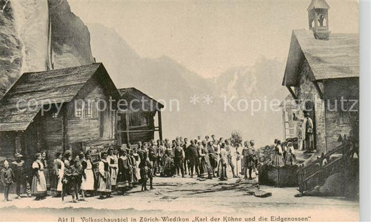 13841701 Wiedikon ZH Volksschauspiel Karl der Kuehne und die Eidgenossen