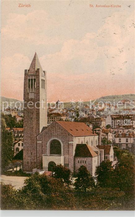 13841714 Zuerich ZH Église Saint-Antoine Zuerich ZH