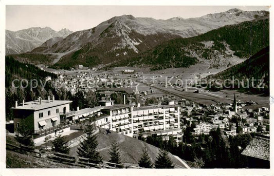 13841860 Thurgovie Suisse avec Schaffhausen Heilstaette Davos avec Seehorn Pischaho