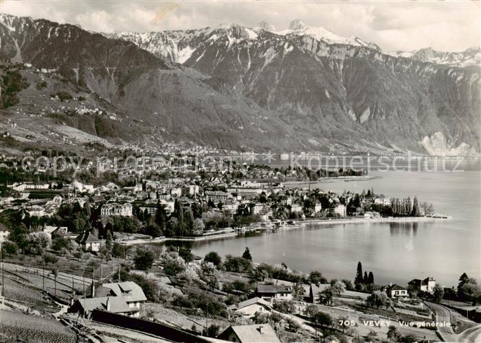 13842097 Vevey VD Vue générale Vevey VD