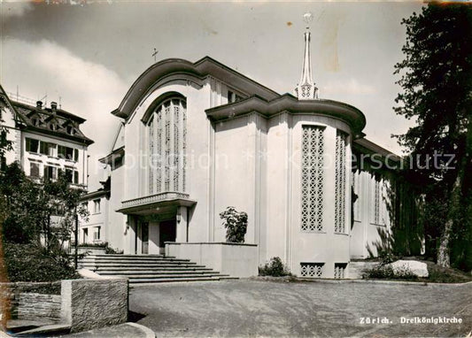 13842124 Zuerich ZH Dreikoenigkirche Zuerich ZH