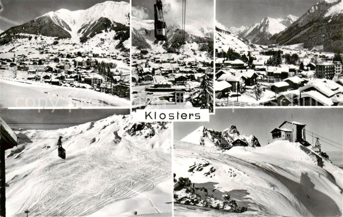 13842685 Klosters GR Vues partielles du téléphérique de Klosters GR