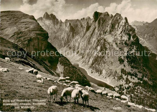 13842791 St Gallen SG Blick auf Bollenwies Faehlensee Rostenfirst Altmann Hundst