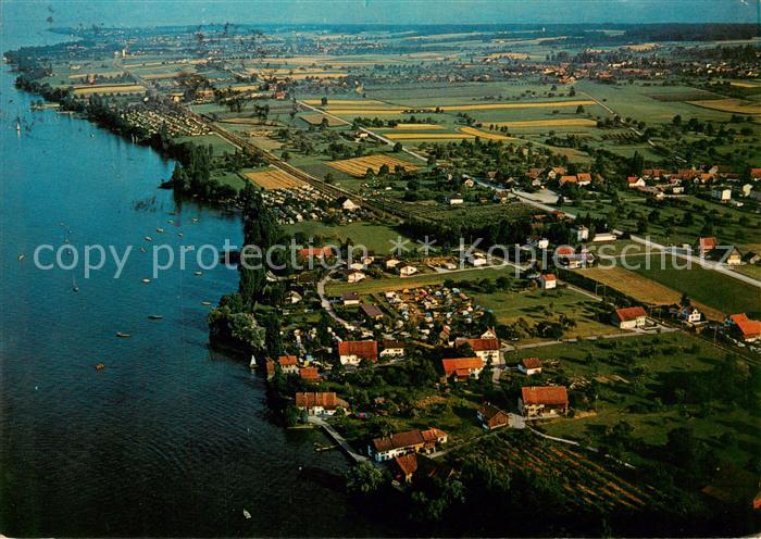 13842956 Landschlacht avec les campings au bord du lac de Constance Landschlacht