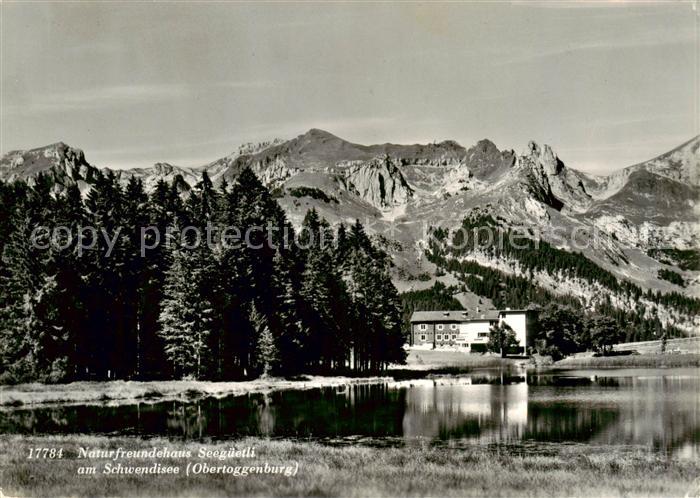 13842966 Schwendisee Wildhaus SG Naturfreundehaus Seegueetli