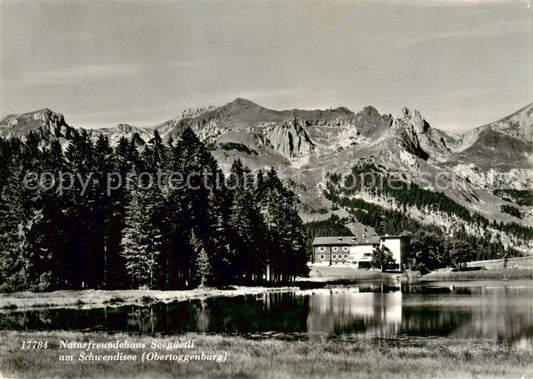 13842966 Schwendisee Wildhaus SG Naturfreundehaus Seegueetli