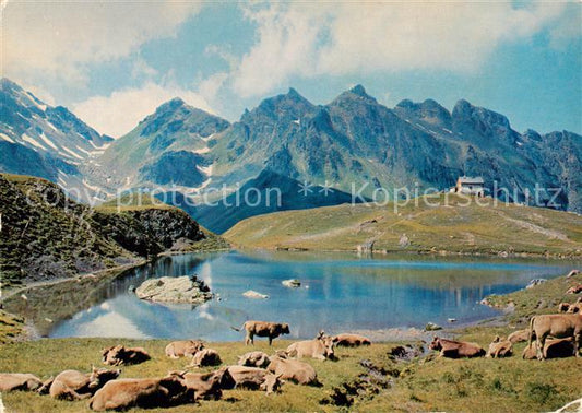 13842968 Pizol 2847m SG Wangsersee mit SAC Klubhuette und Wildseeluecke